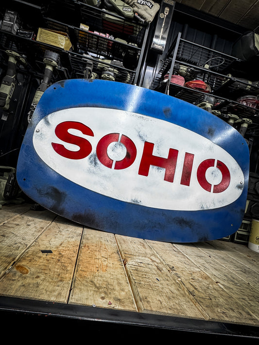 SOHIO Vintage Sign