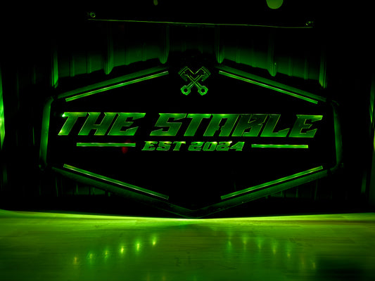 Custom Company/Garage Sign