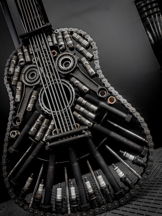 Metal Acustic Guitar 4