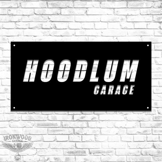 Hoodlum Garage Sign