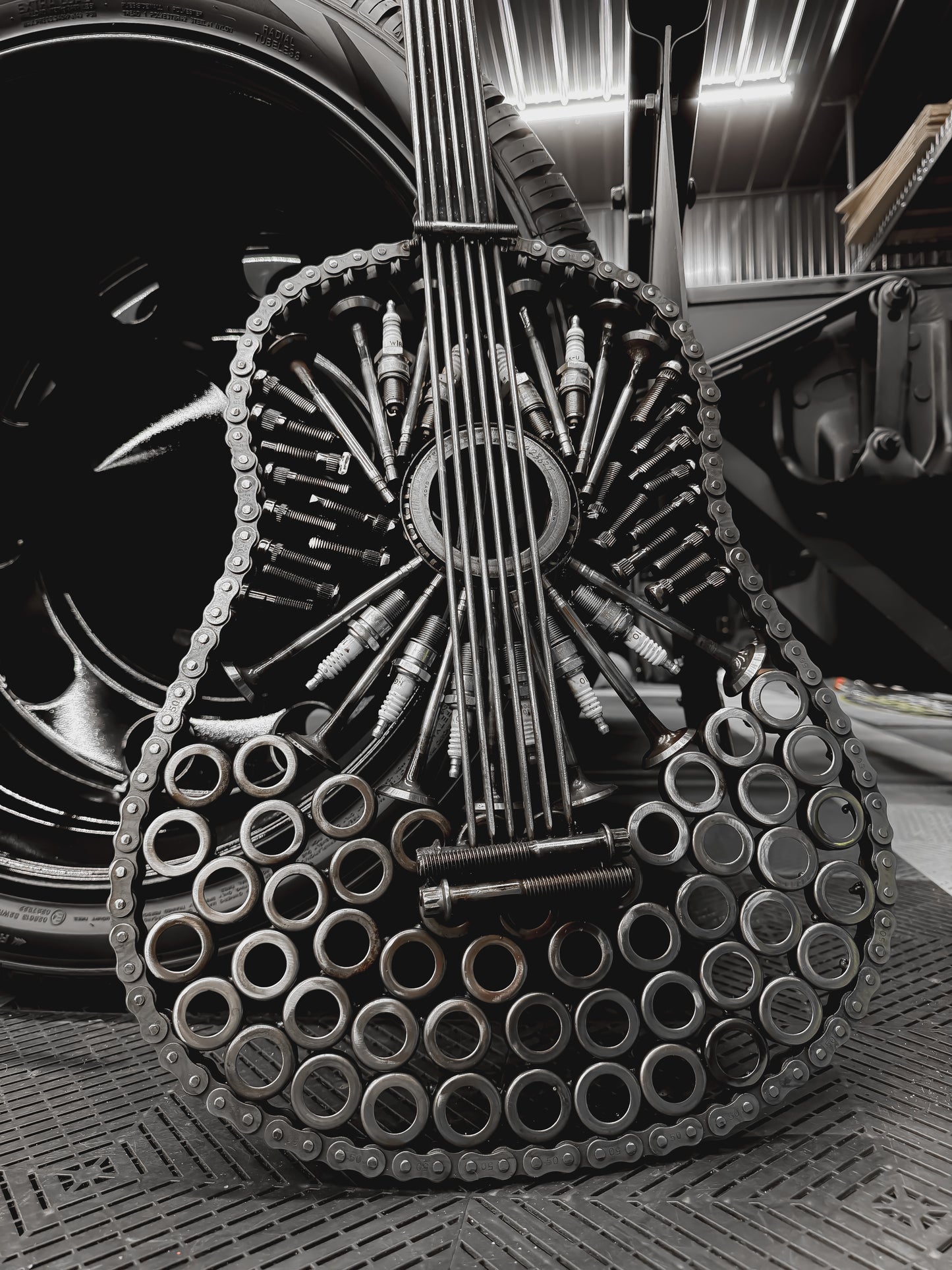 Metal Acustic Guitar 3