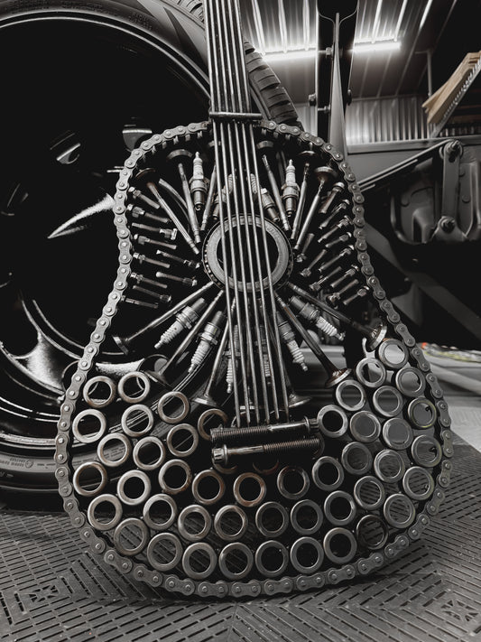 Metal Acustic Guitar 3