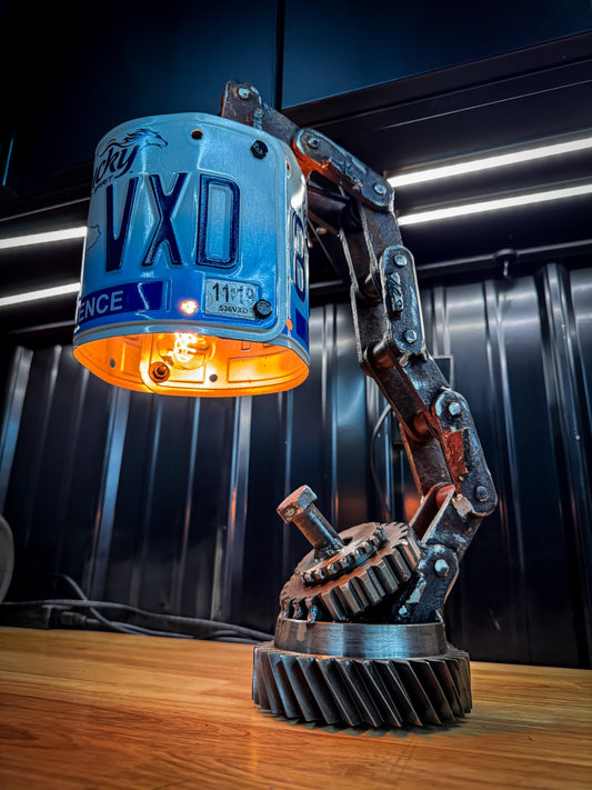Gear Head Lamp