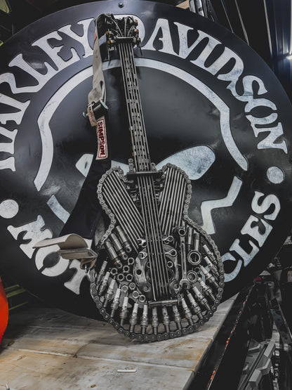 Metal “13th Street” Guitar