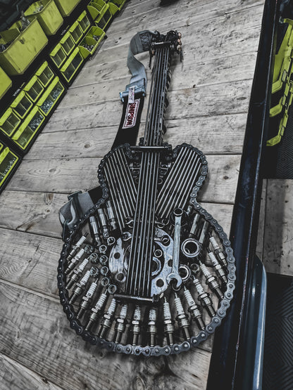 Metal “13th Street” Guitar