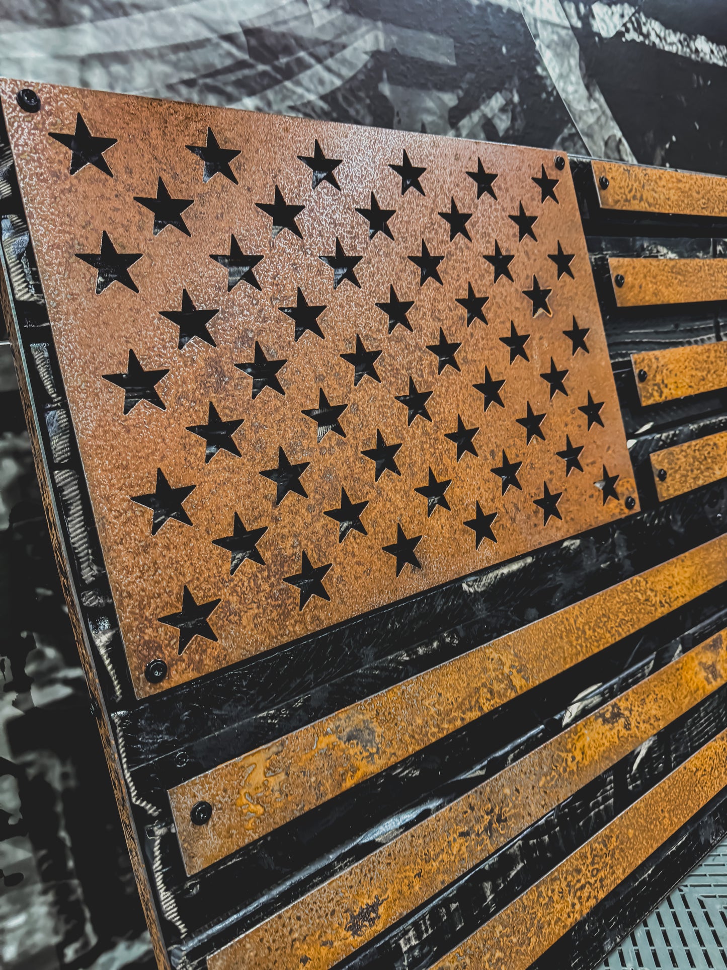 American Patina Flag.