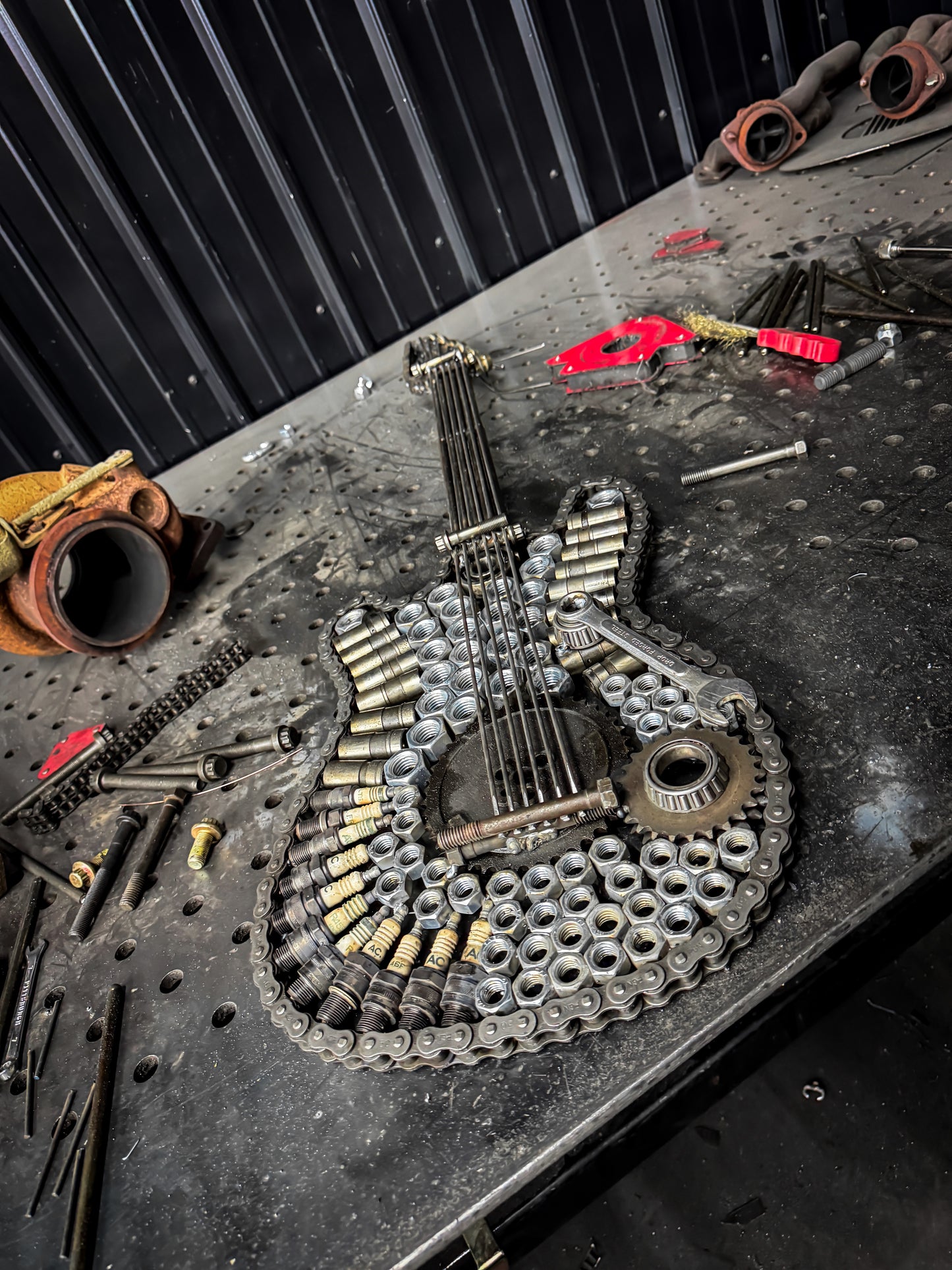Electric Metal Guitar