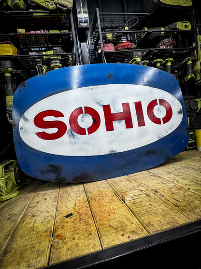 SOHIO Vintage Sign