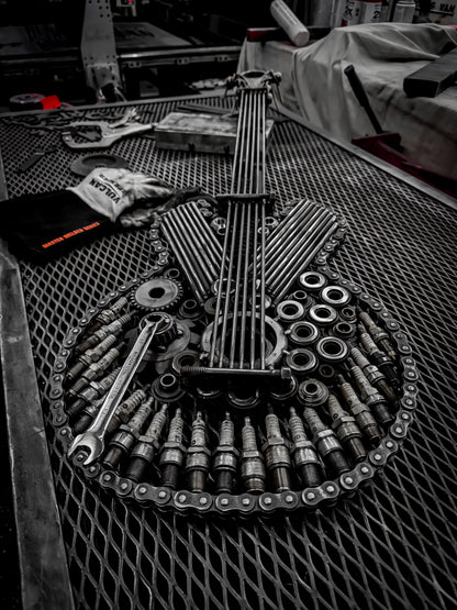 Electric Metal Guitar 26