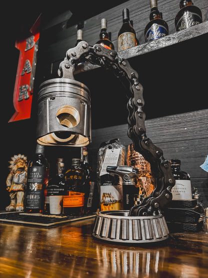 Diesel Core Piston Lamp — Built from Real Engine Parts