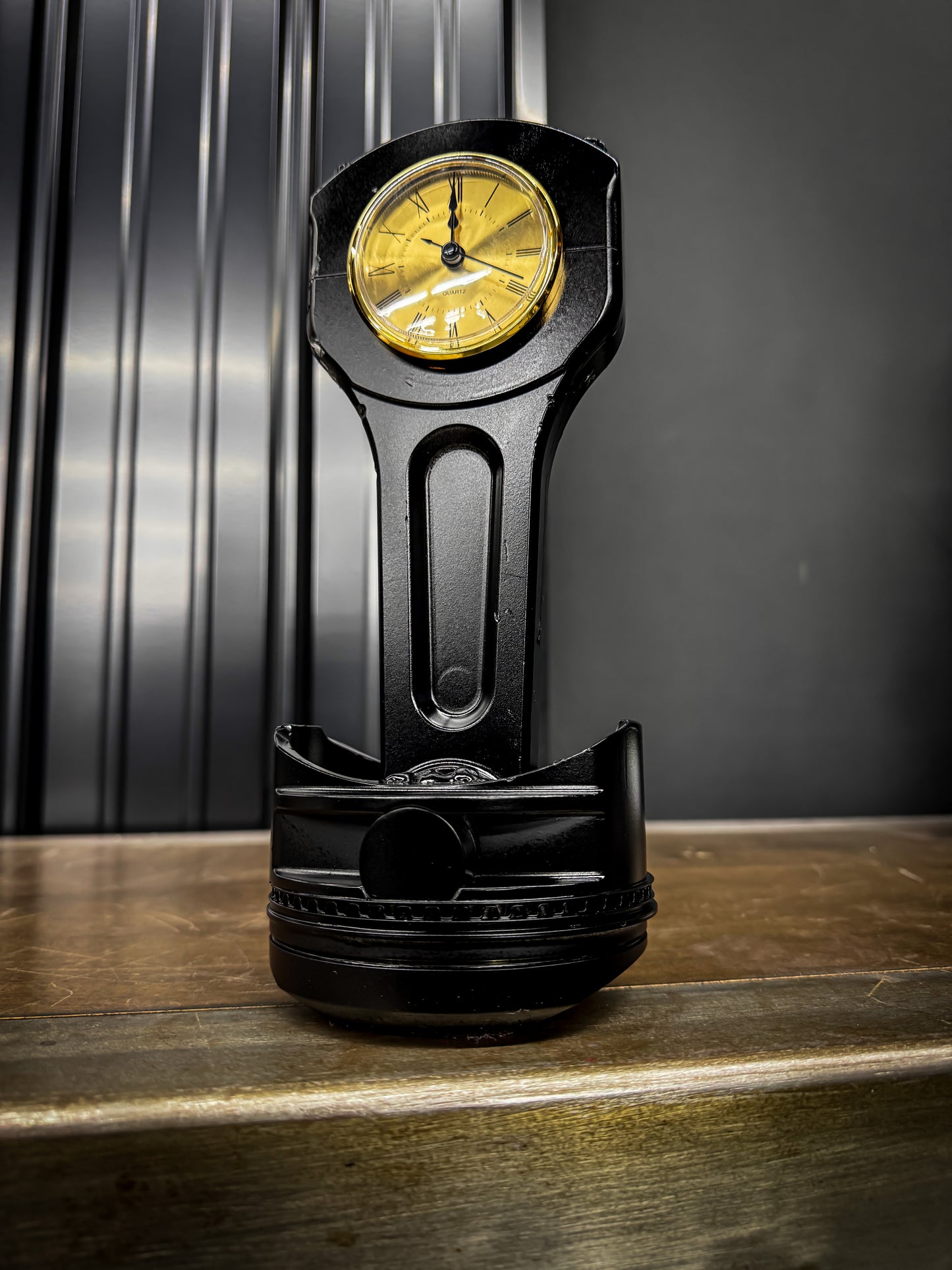 Billet Piston Clock- BLACK FRIDAY SPECIAL