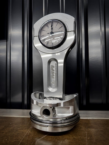 Billet Piston Clock- BLACK FRIDAY SPECIAL