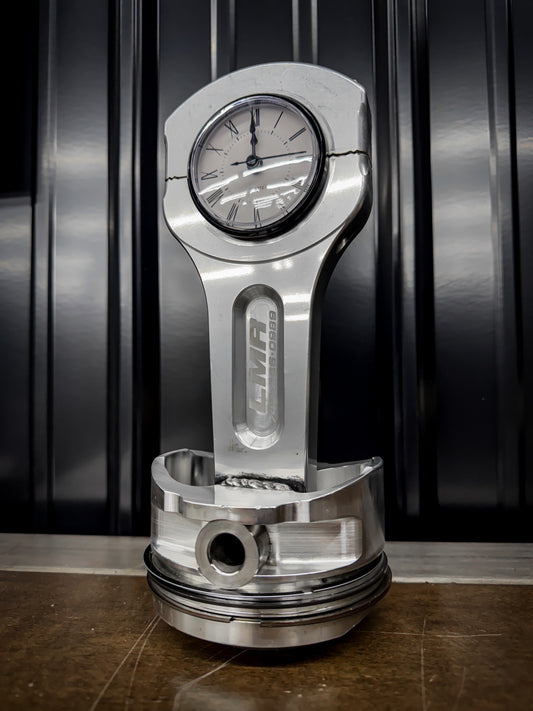 Billet Piston Clock- BLACK FRIDAY SPECIAL