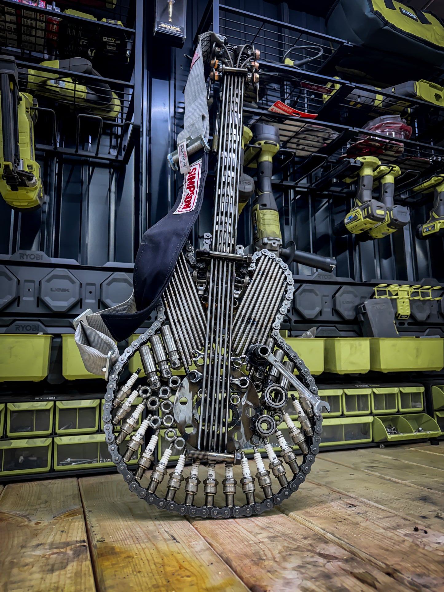 Metal “13th Street” Guitar