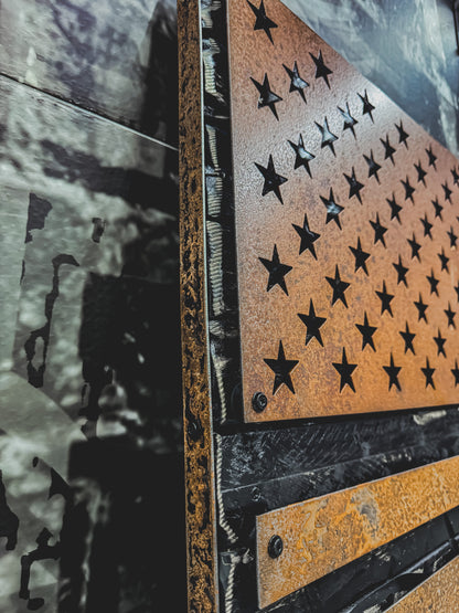 American Patina Flag.