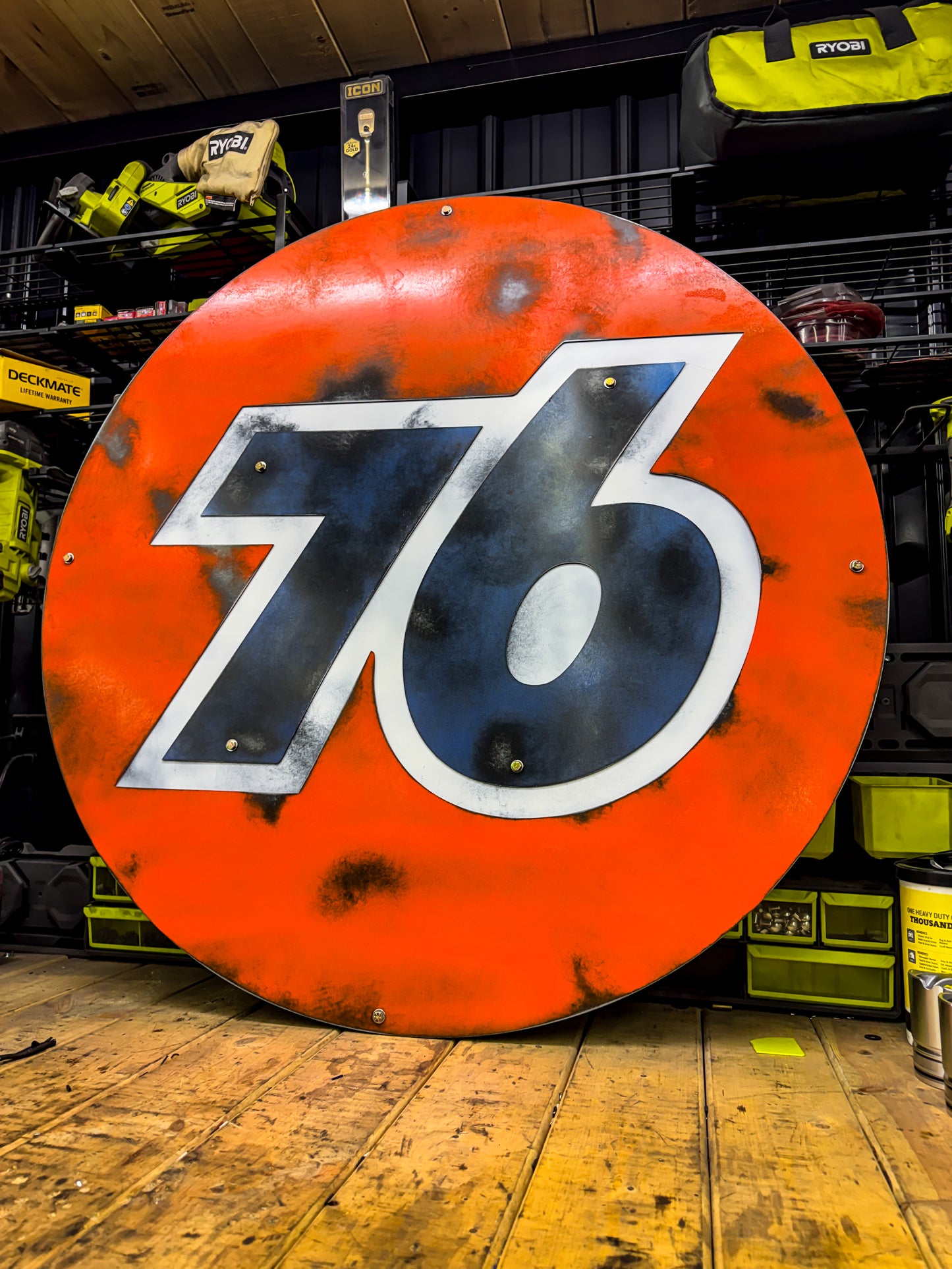 76 Station Sign