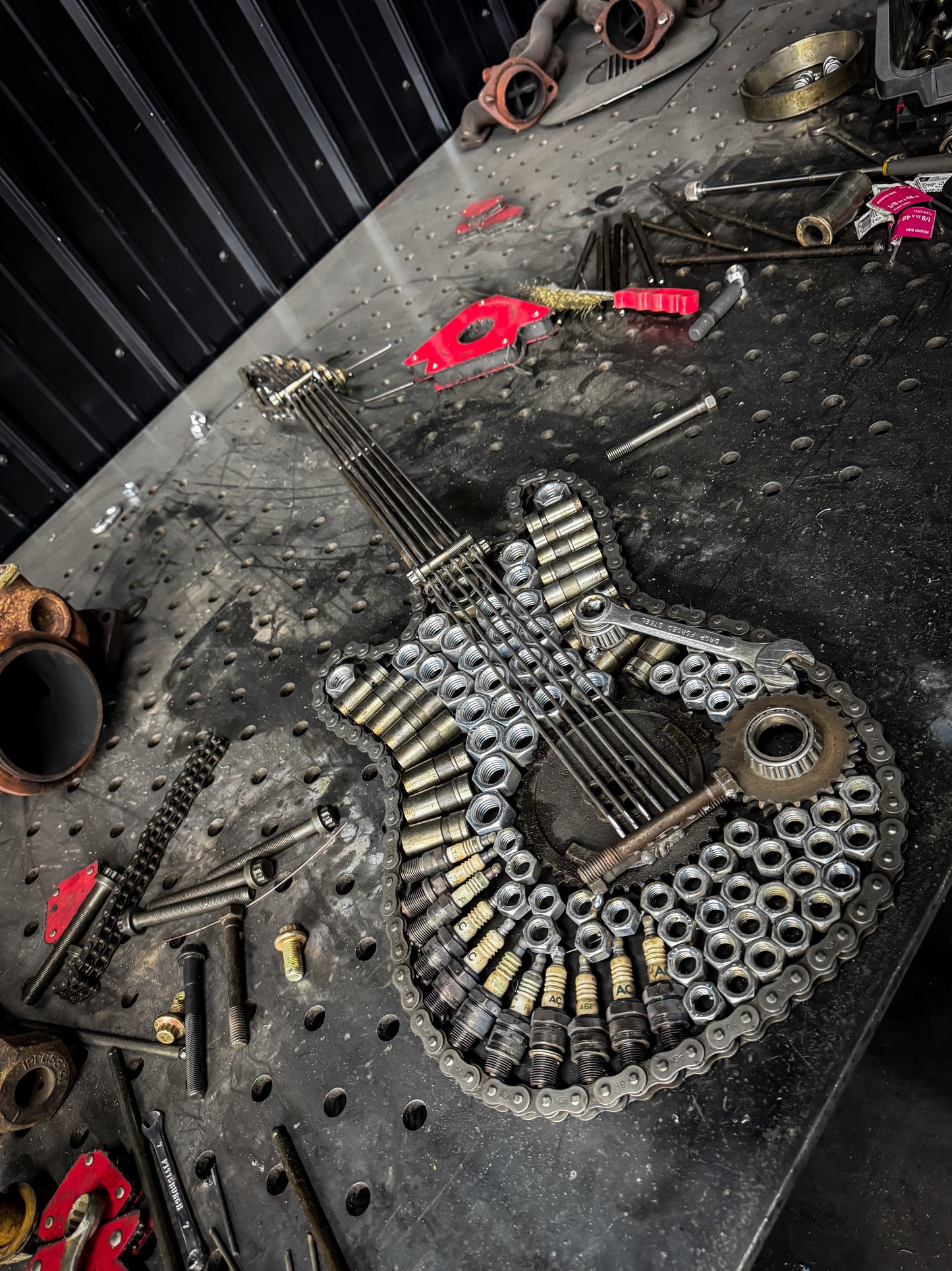 Electric Metal Guitar