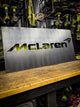 McLaren Metal Sign – CNC Cut Steel Garage Wall Art