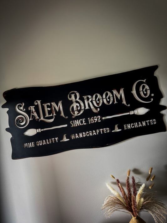 Salem Broom Company Sign