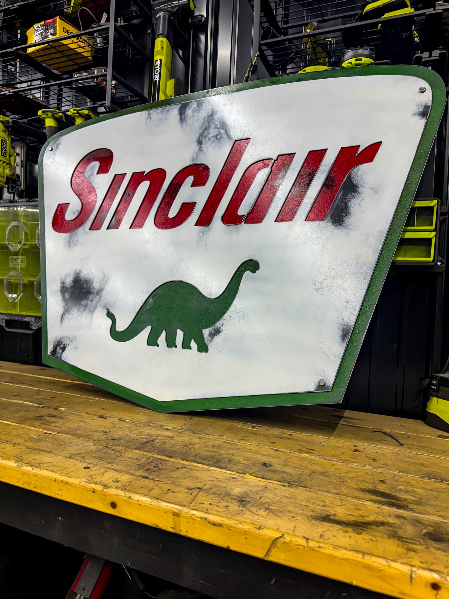 Sinclair Station Sign