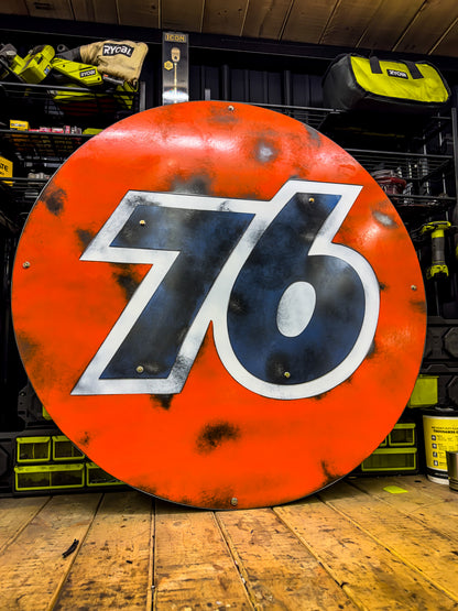 76 Station Sign