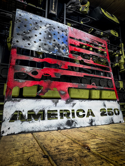 American Gun Flag 250