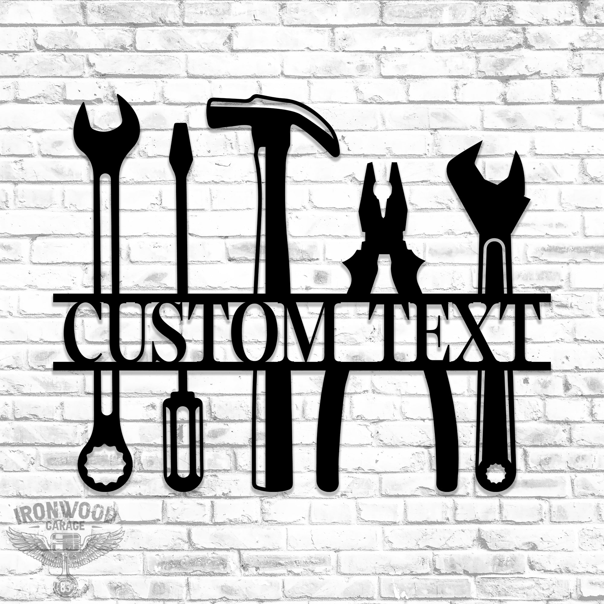 Tool Theme Sign Tools Shop Sign – Ironwood Garage