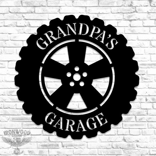 Tire Garage Sign