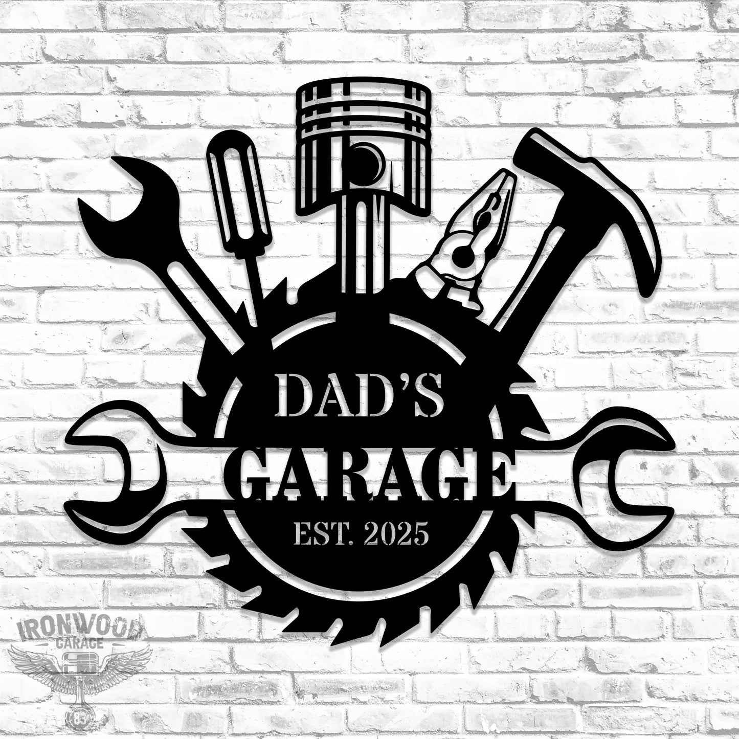 Dad's Garage Sign