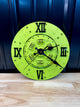 Dayglo Clutch Clock