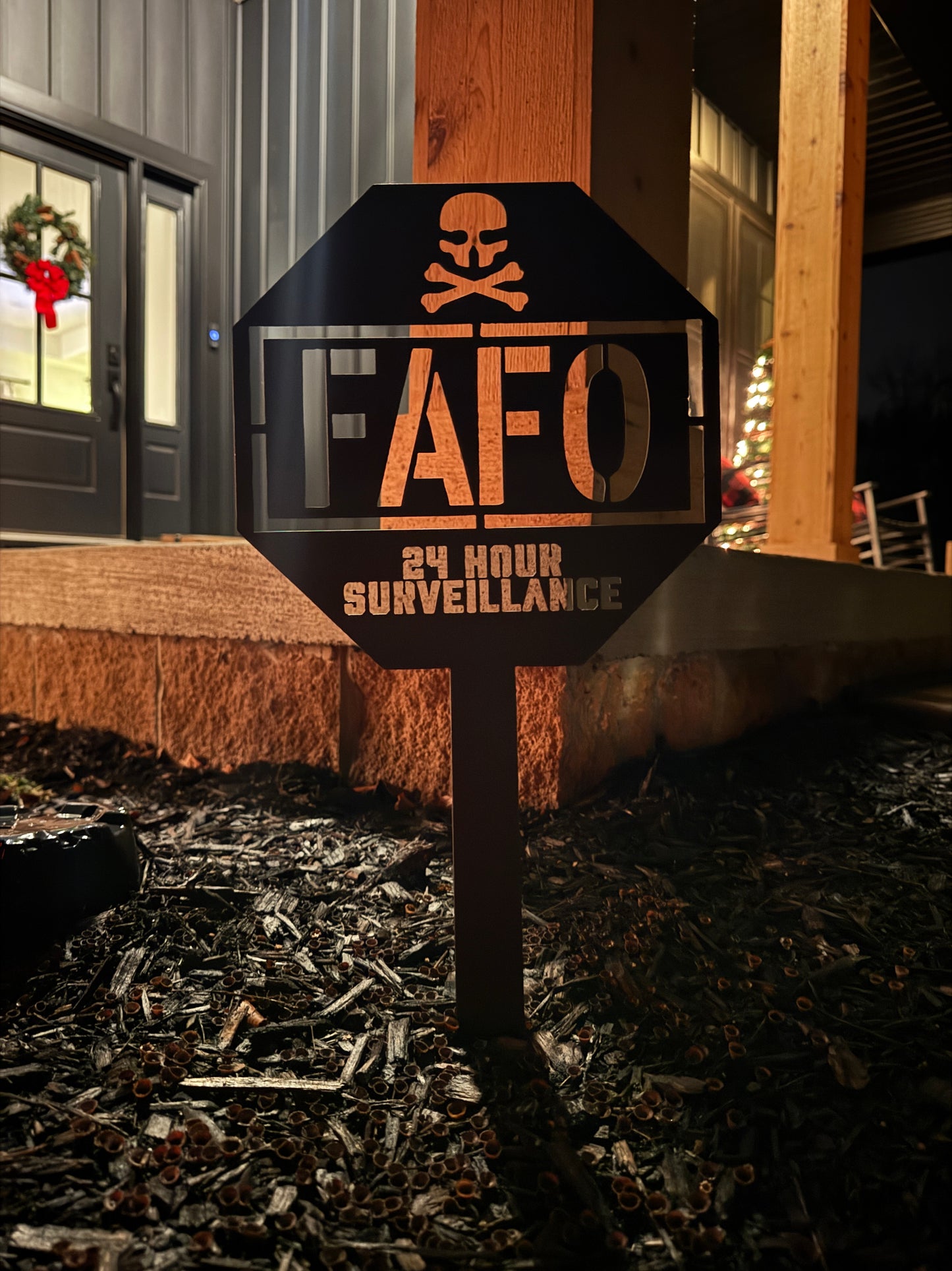 FAFO Security Sign