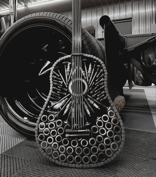 Metal Acustic Guitar 3
