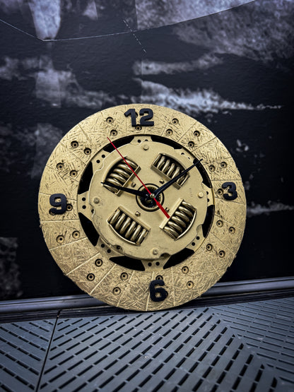 Gold Clutch Clock