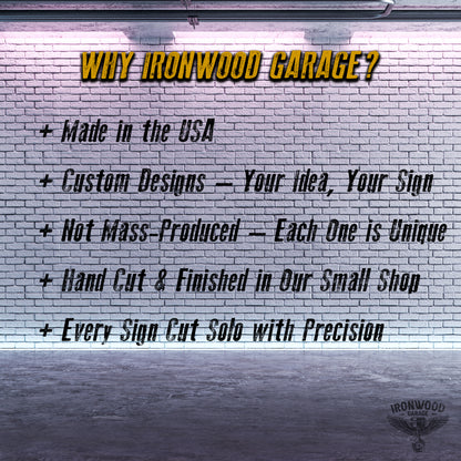 Your Logo Metal Sign